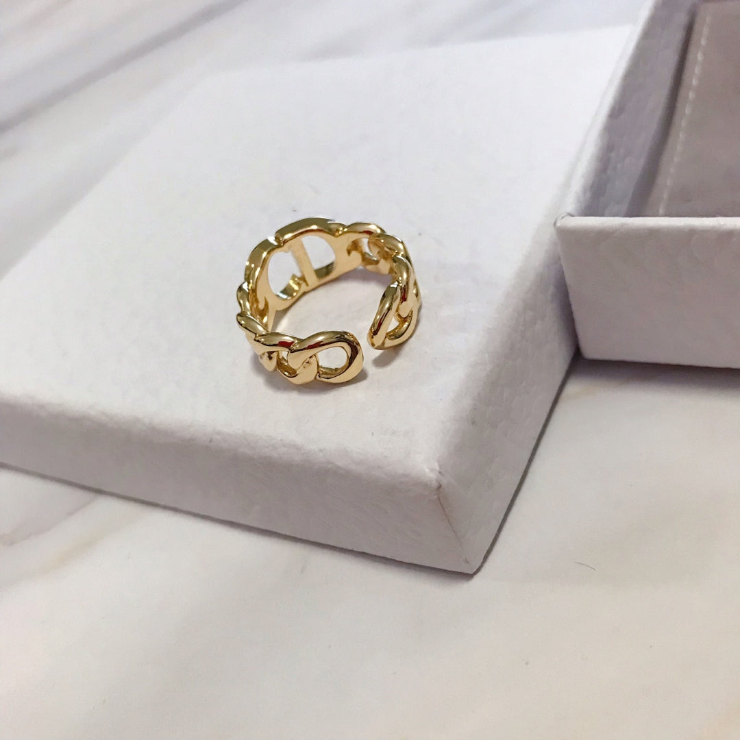 DIOR CD 30 MONTAIGNE OPEN RING