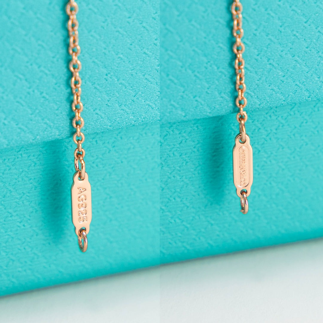 TIFFANY PALOMA S GRAFFITI LOVE NECKLACE DIAMOND