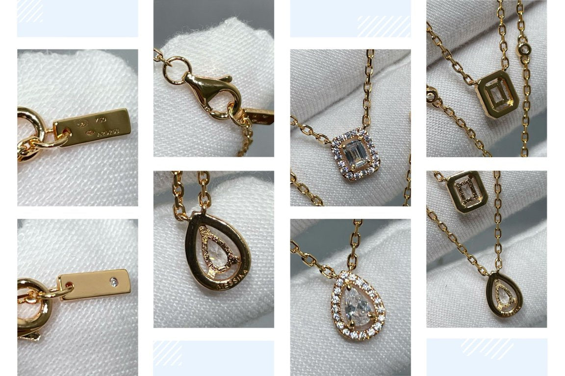 MESSIKA MY TWIN 2 ROW DIAMOND NECKLACE