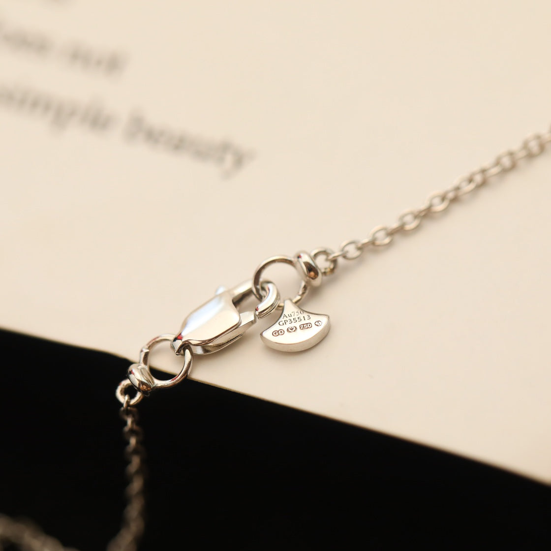 TIFFANY wild flower diamond line pendant