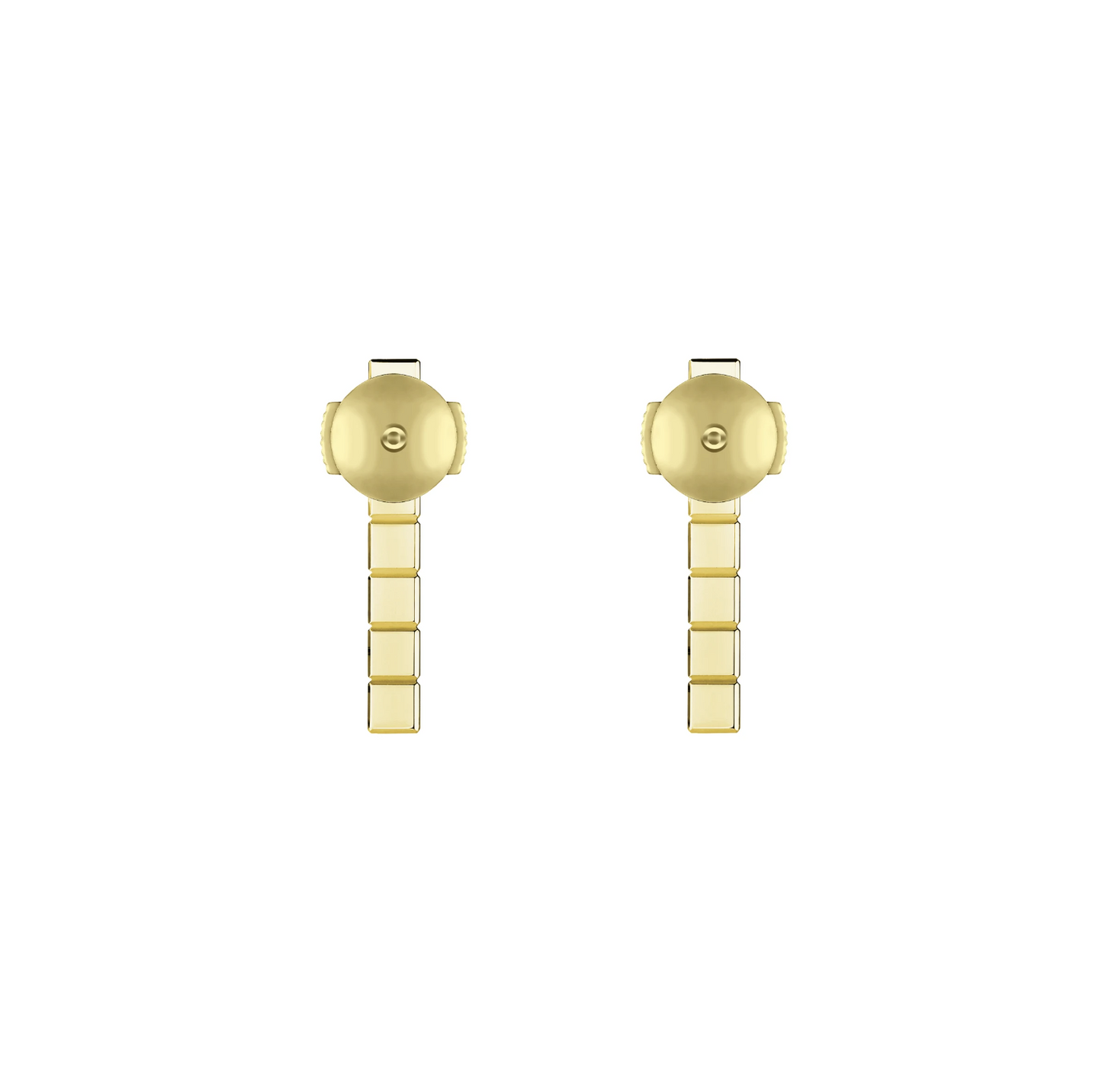 CHOPARD ICE CUBE GOLD EARRINGS