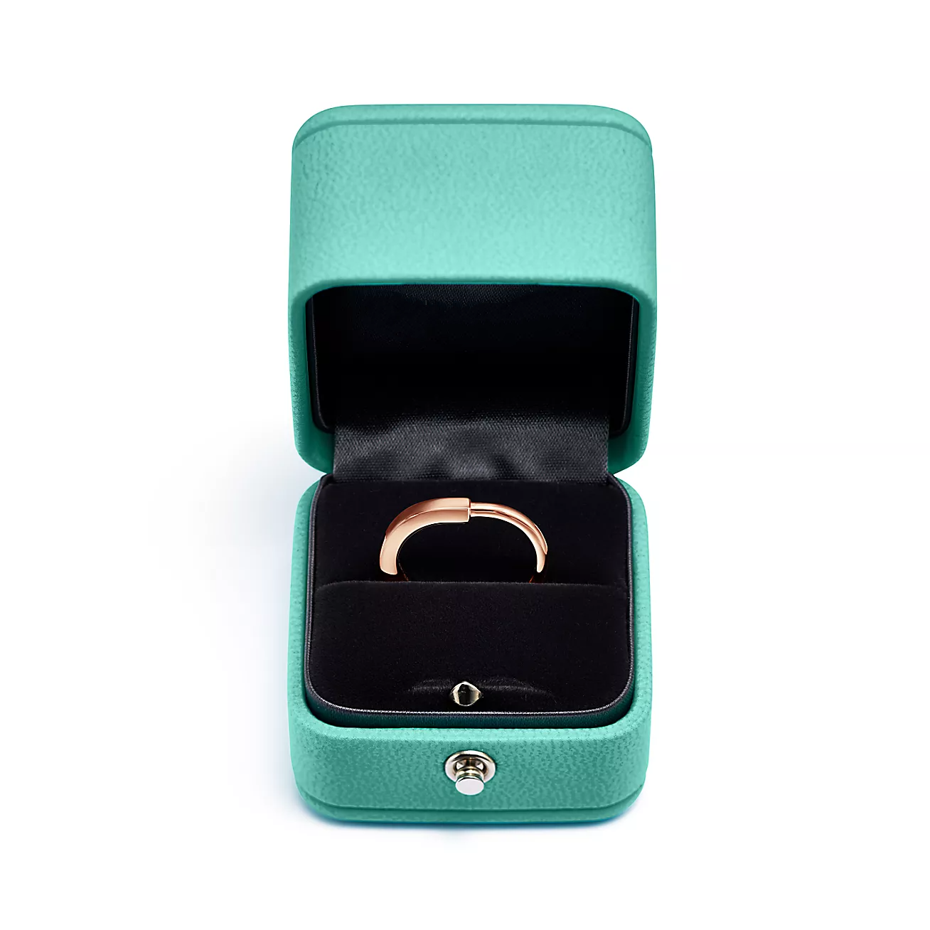TIFFANY LOCK RING PINK GOLD