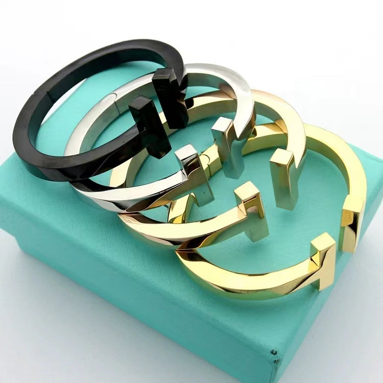 TIFFANY T SQUARE OPEN BRACELET