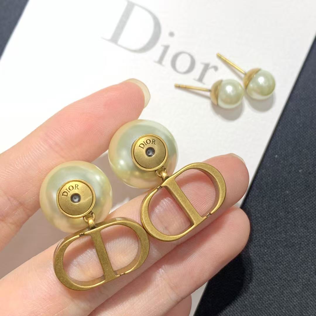 DIOR Dior Tribales Clip-On Earrings