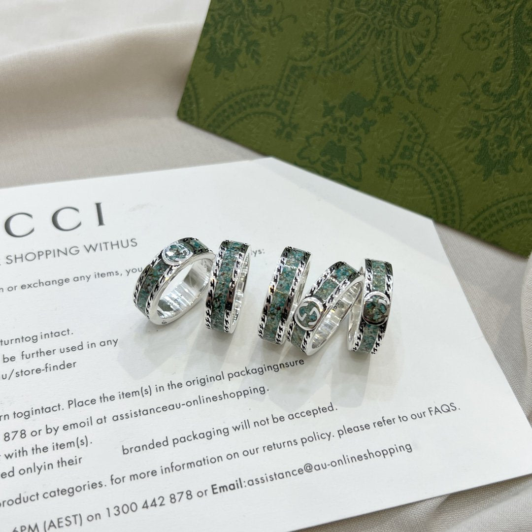 GUCCI GG INTERLOCKING G RING