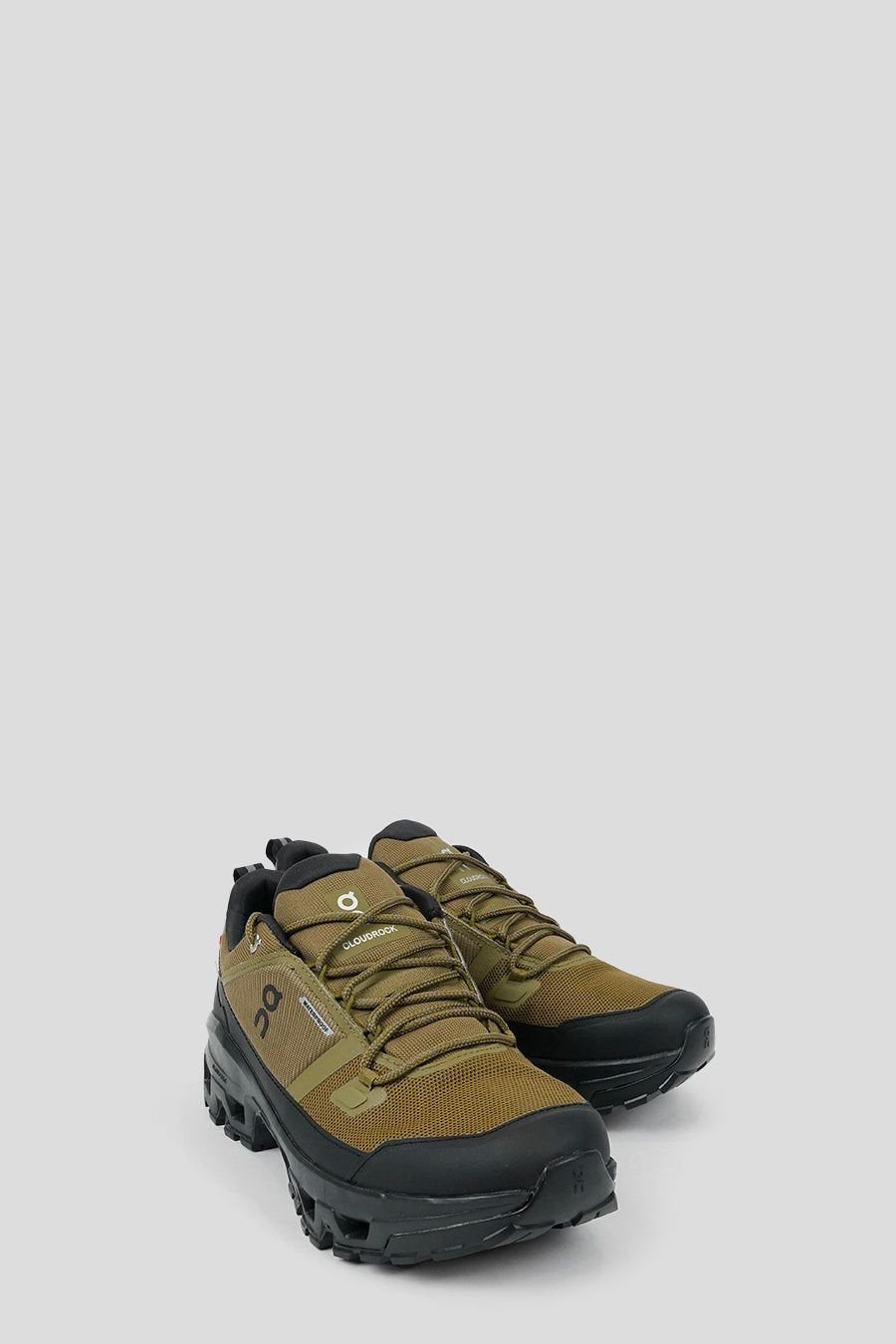 On Cloudrock Low WP- Beown Black