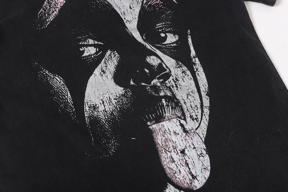 Hellstar Distressed Graphic T-Shirt — detail