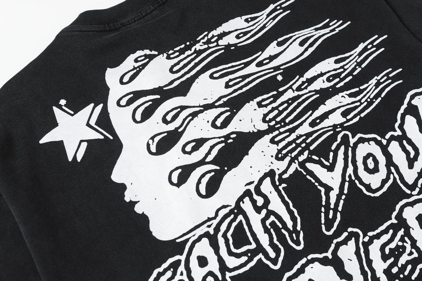 Hellstar Skeleton Graphic T-Shirt — detail