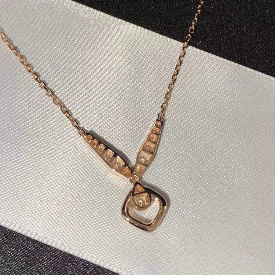 CHAUMET JOSEPHINE GOLD DIAMOND NECKLACE