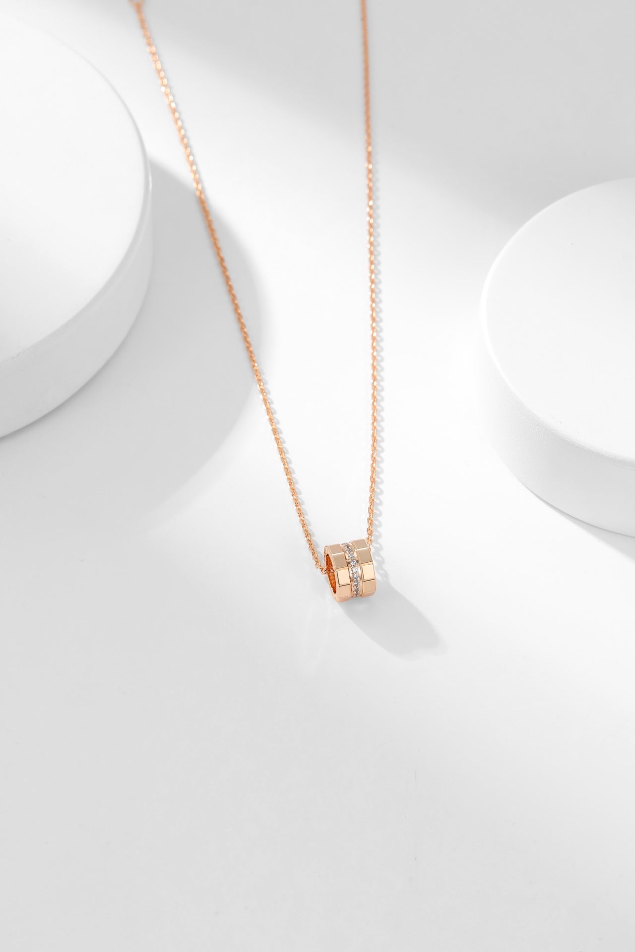 CHOPARD small ice cube diamond necklace