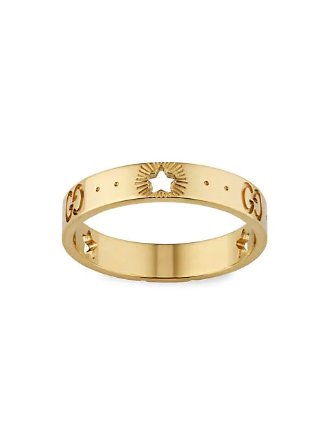 GUCCI ICON RING WITH STAR