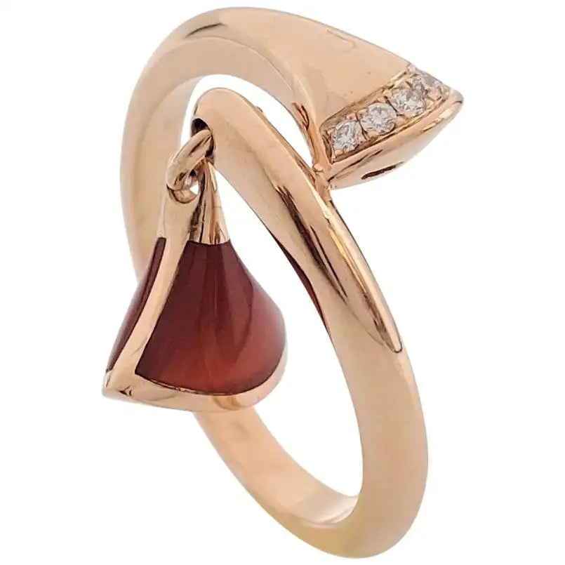BVLGARI DREAM RING PINK GOLD