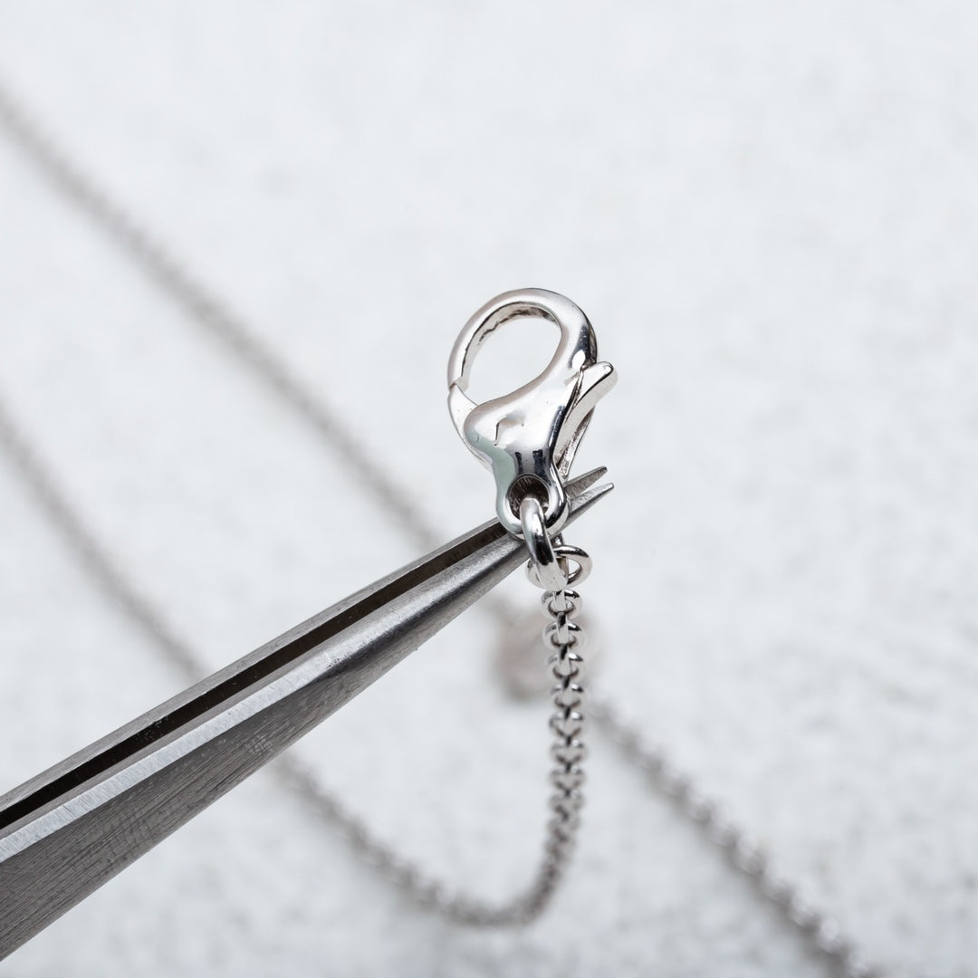 BVLGARI PARENTESI NECKLACE SILVER