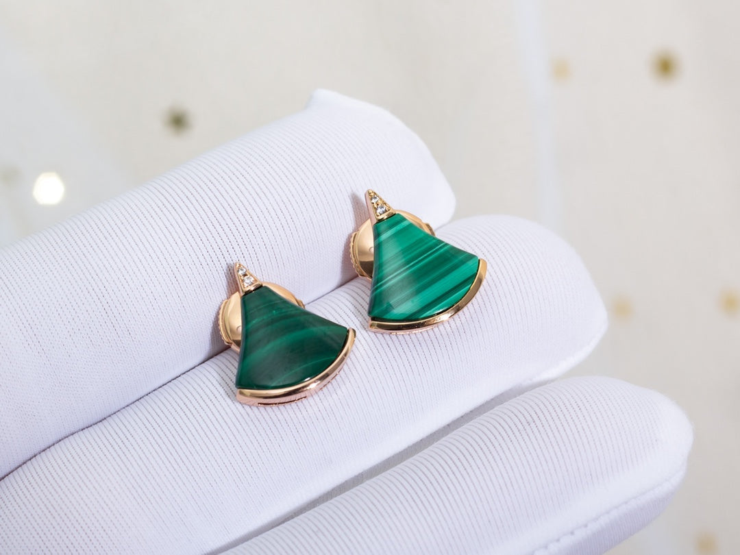 BVLGARI DIVAS DREAM EARRINGS PINK GOLD