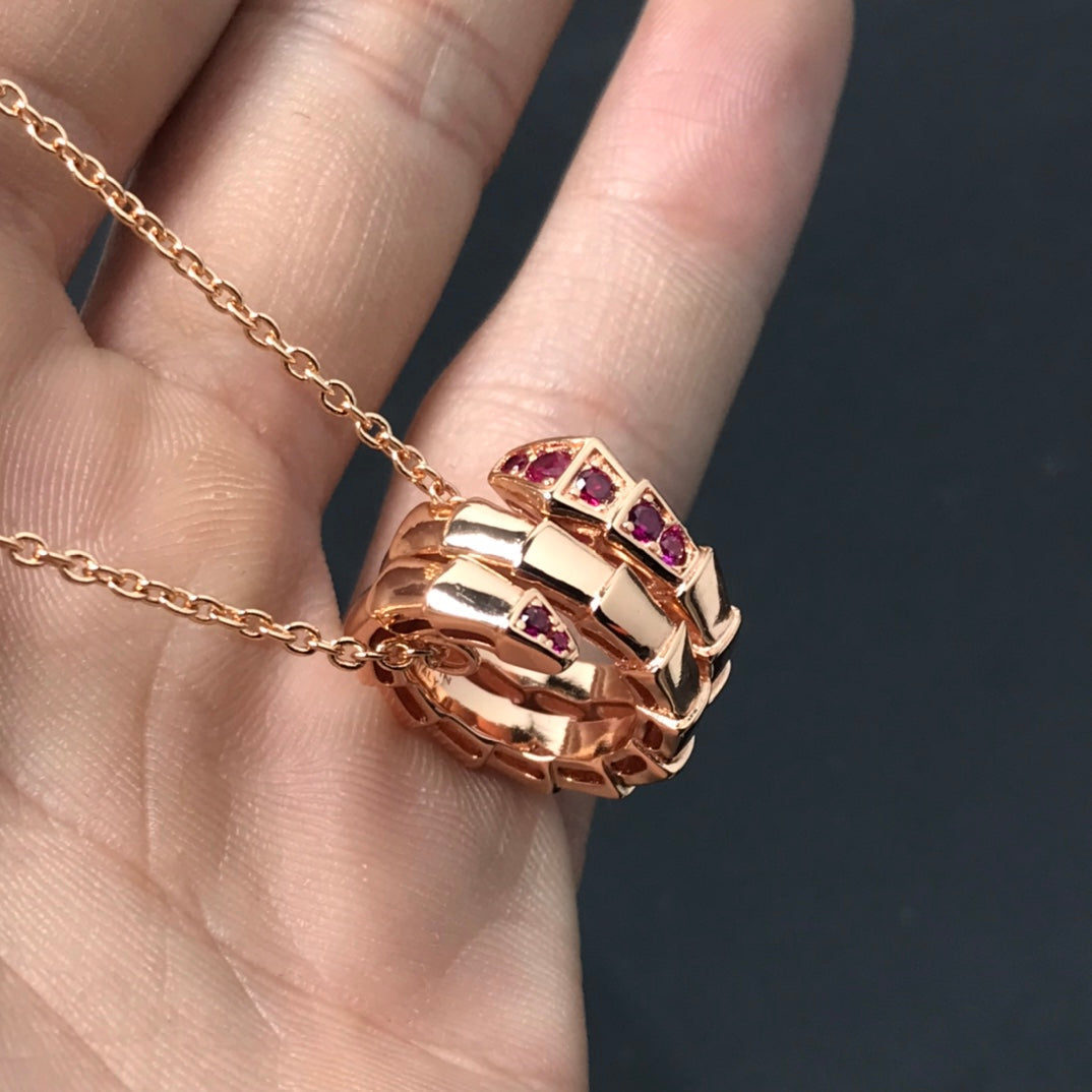 BVLGARI SERPENTI PEDANT NECKLACE