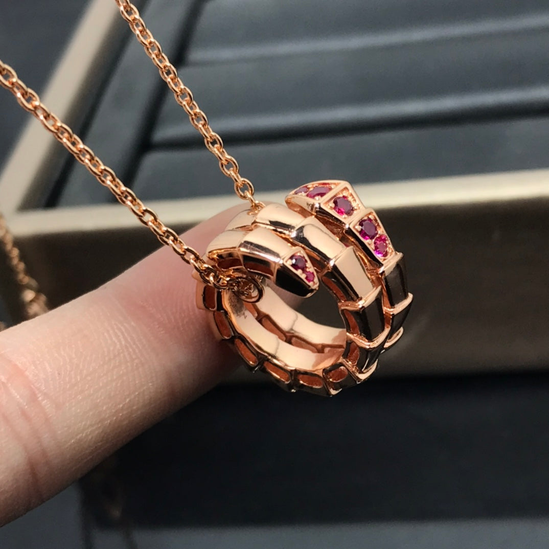 BVLGARI SERPENTI PEDANT NECKLACE