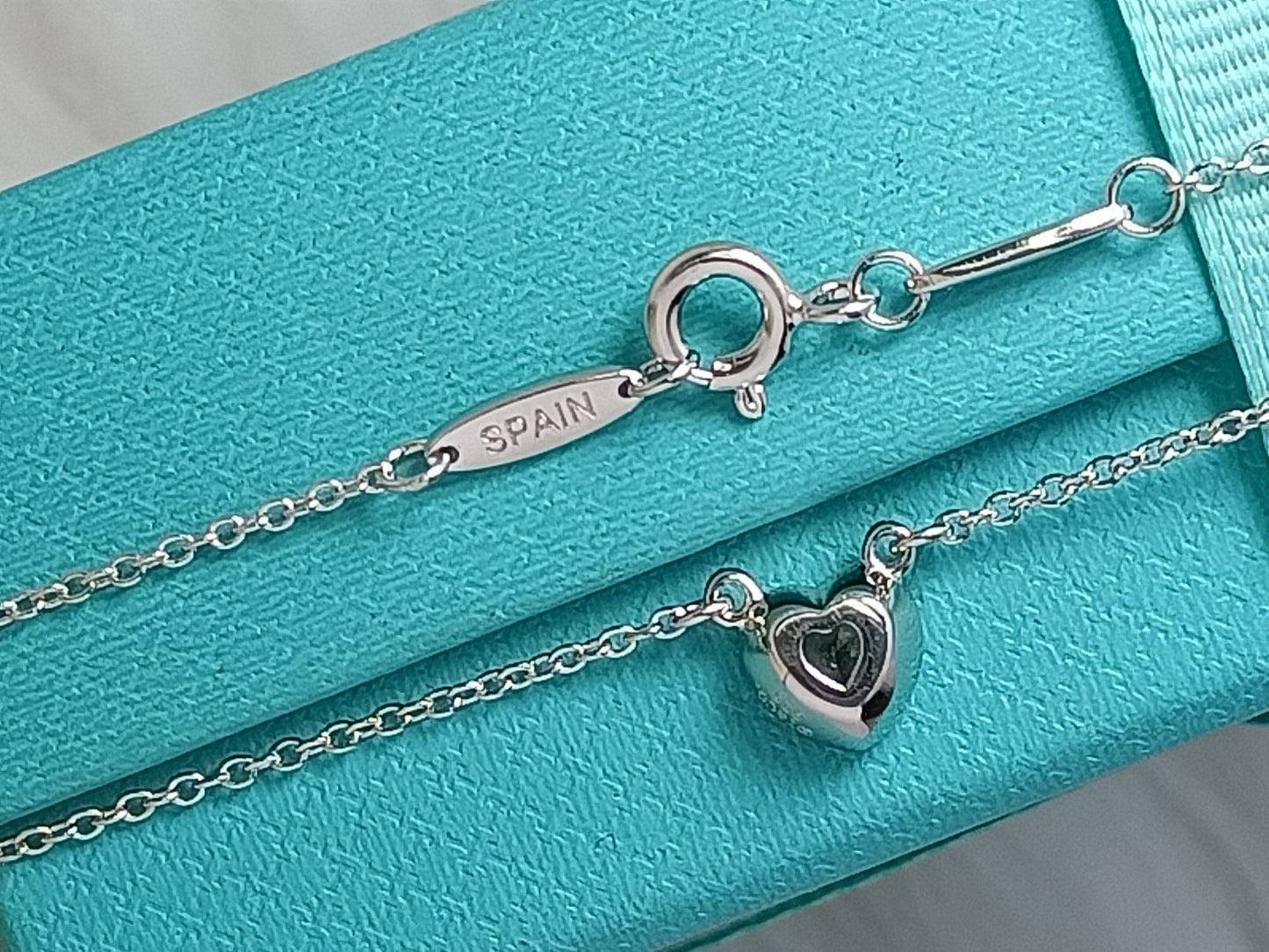 TIFFANY HEART BIG DIAMOND NECKLACE