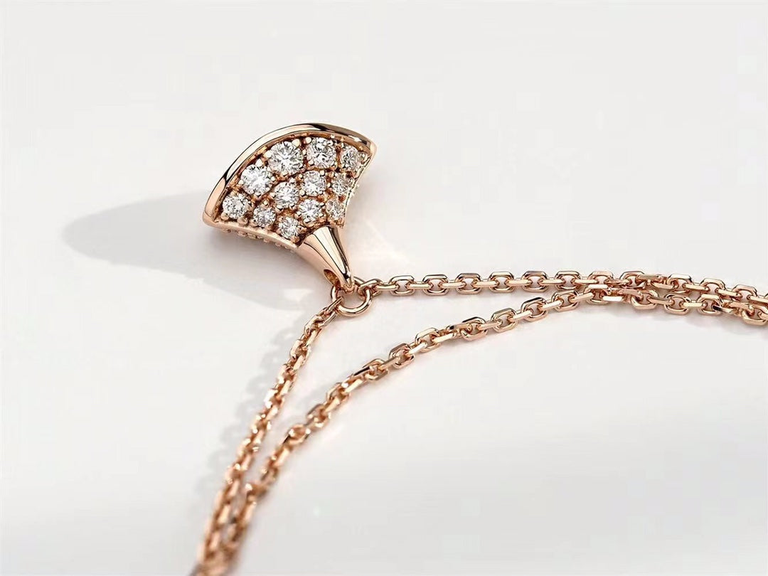 BVLGARI DREAM BRACELET PINK GOLD DIAMOND