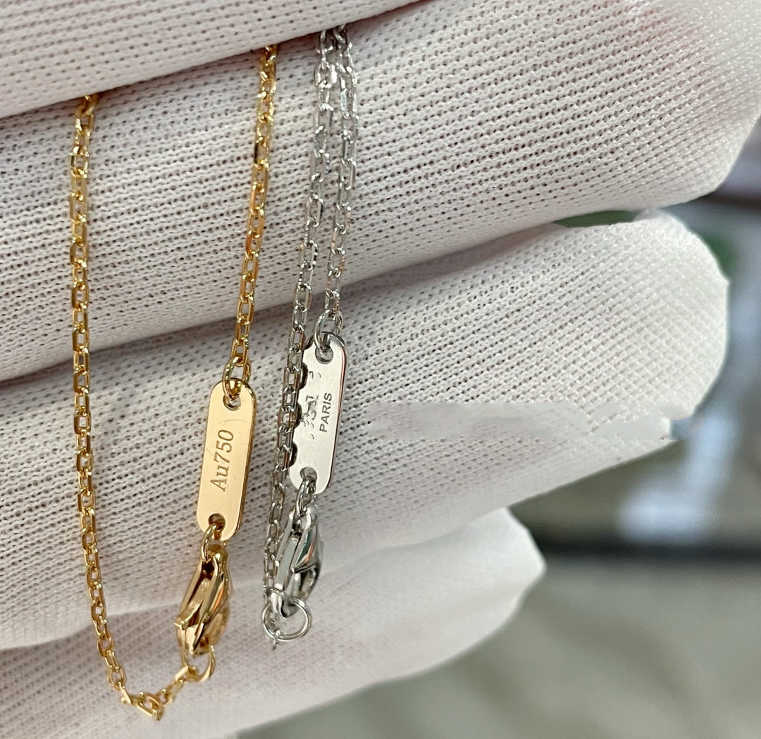 HERMES ECHAPEE NECKLACE DIAMOND