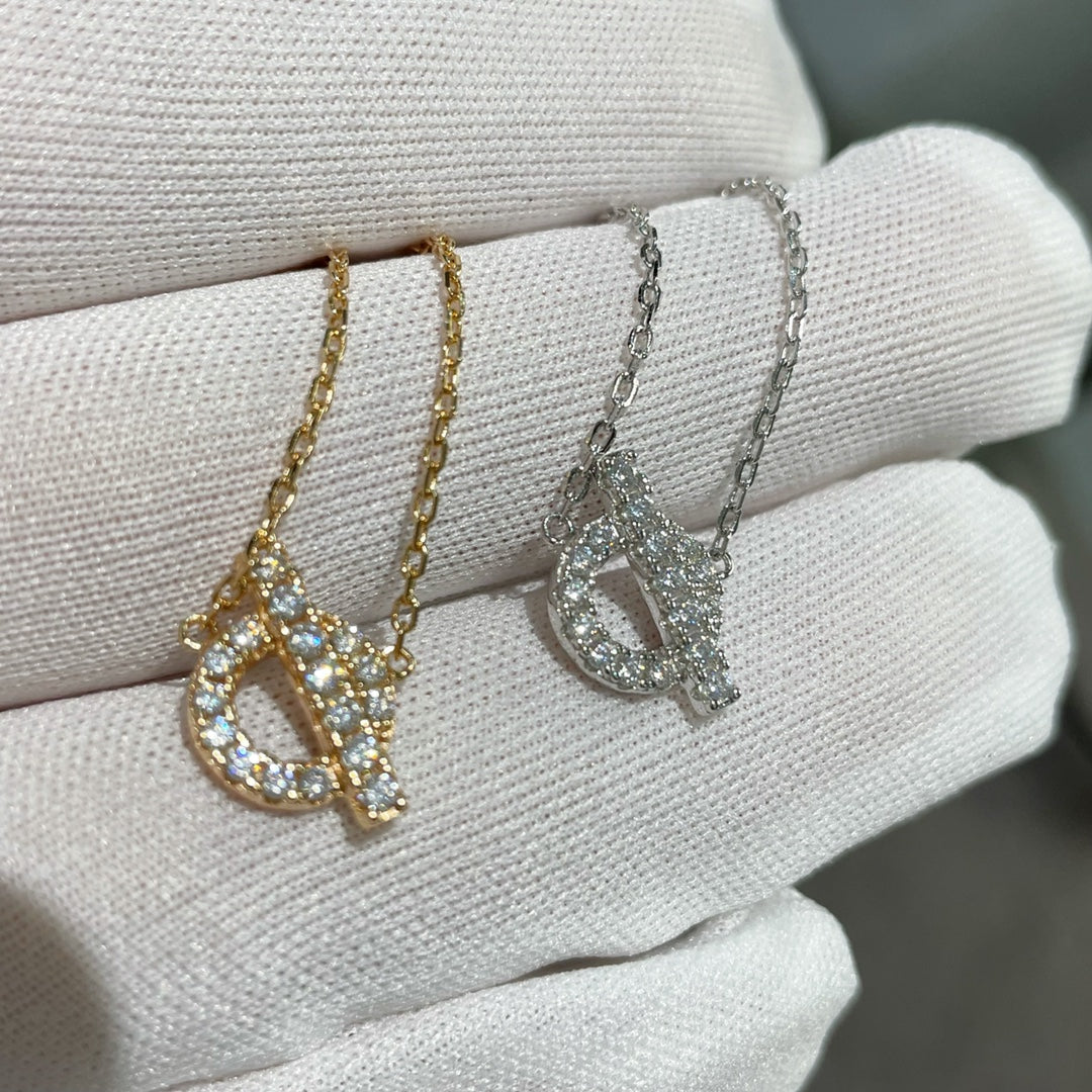 HERMES ECHAPPEE NECKLACE DIAMOND