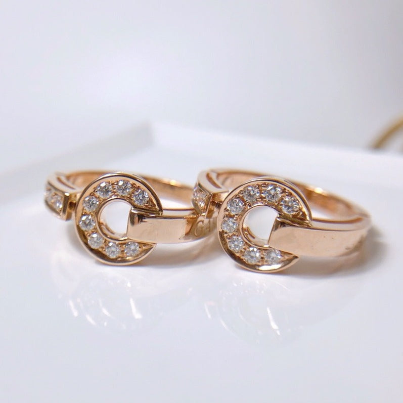 BVLGARI DREAM RING DIAMOND PINK GOLD