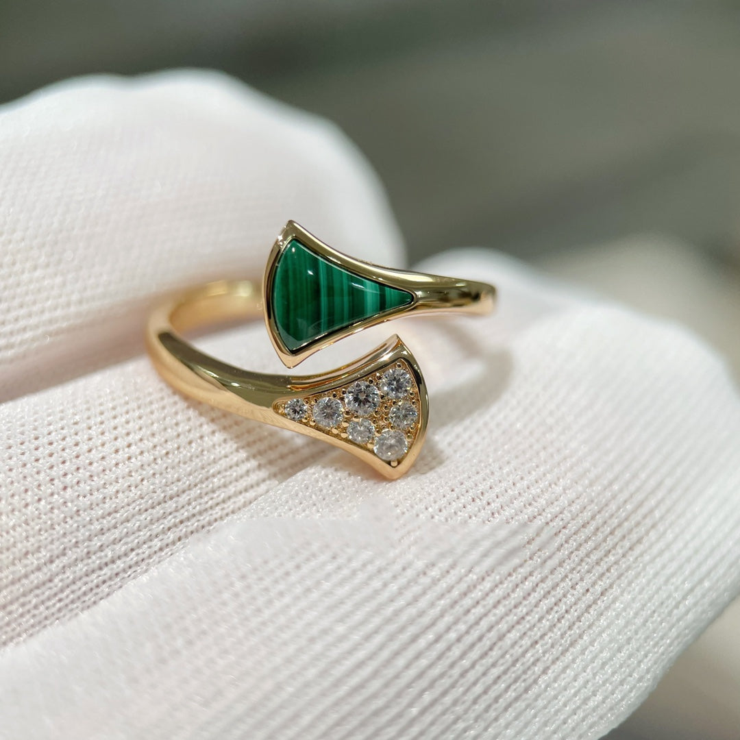 BVLGARI DREAM RING PINK GOLD DIAMOND