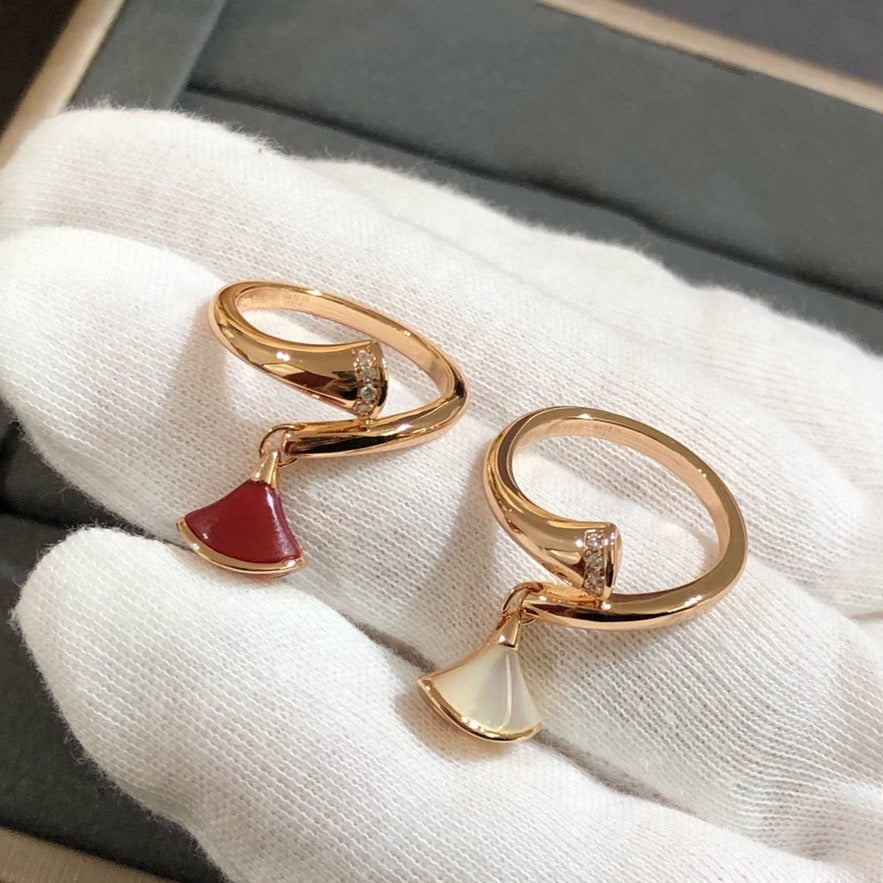 BVLGARI DREAM RING PINK GOLD