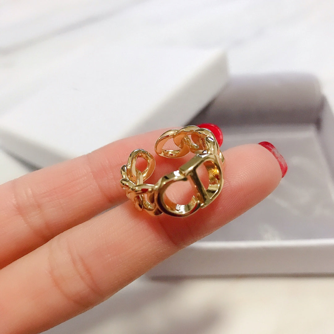 DIOR CD 30 MONTAIGNE OPEN RING