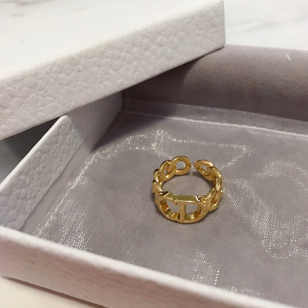 DIOR CD 30 MONTAIGNE OPEN RING