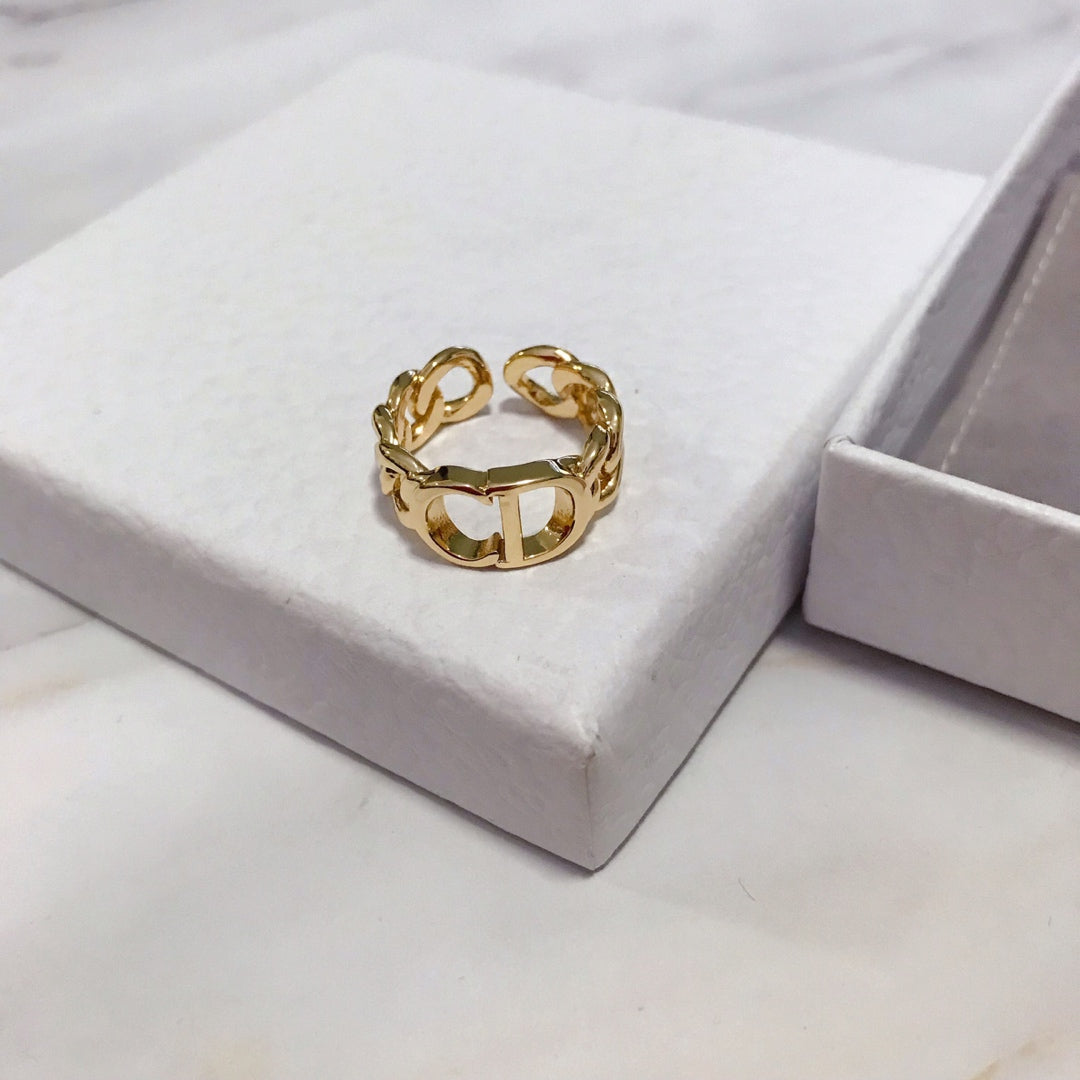 DIOR CD 30 MONTAIGNE OPEN RING
