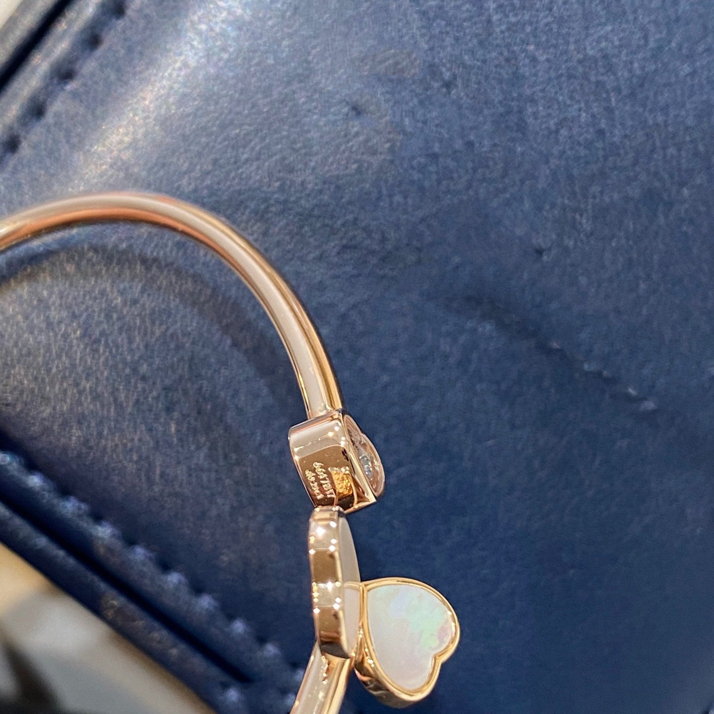 CHOPARD HAPPY HEART MOP PINK GOLD
