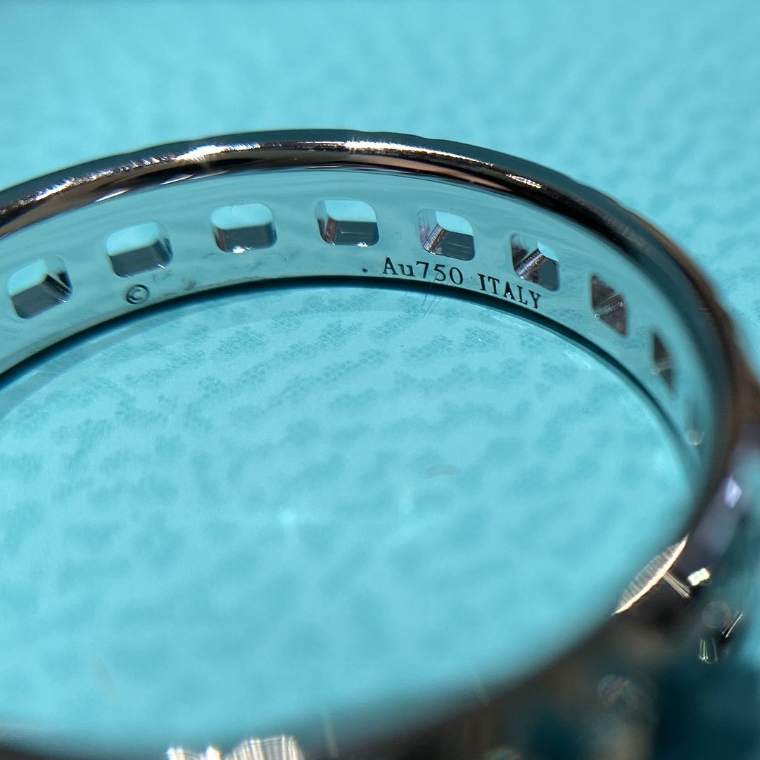 TIFFANY T TRUE 3.5MM SILVER RING