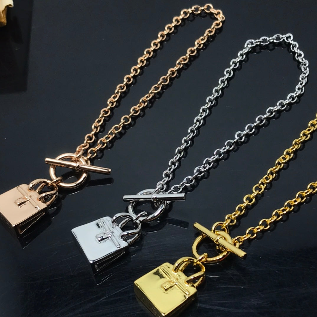 HERMES MINI BIRKIN CHAINE BRACELET