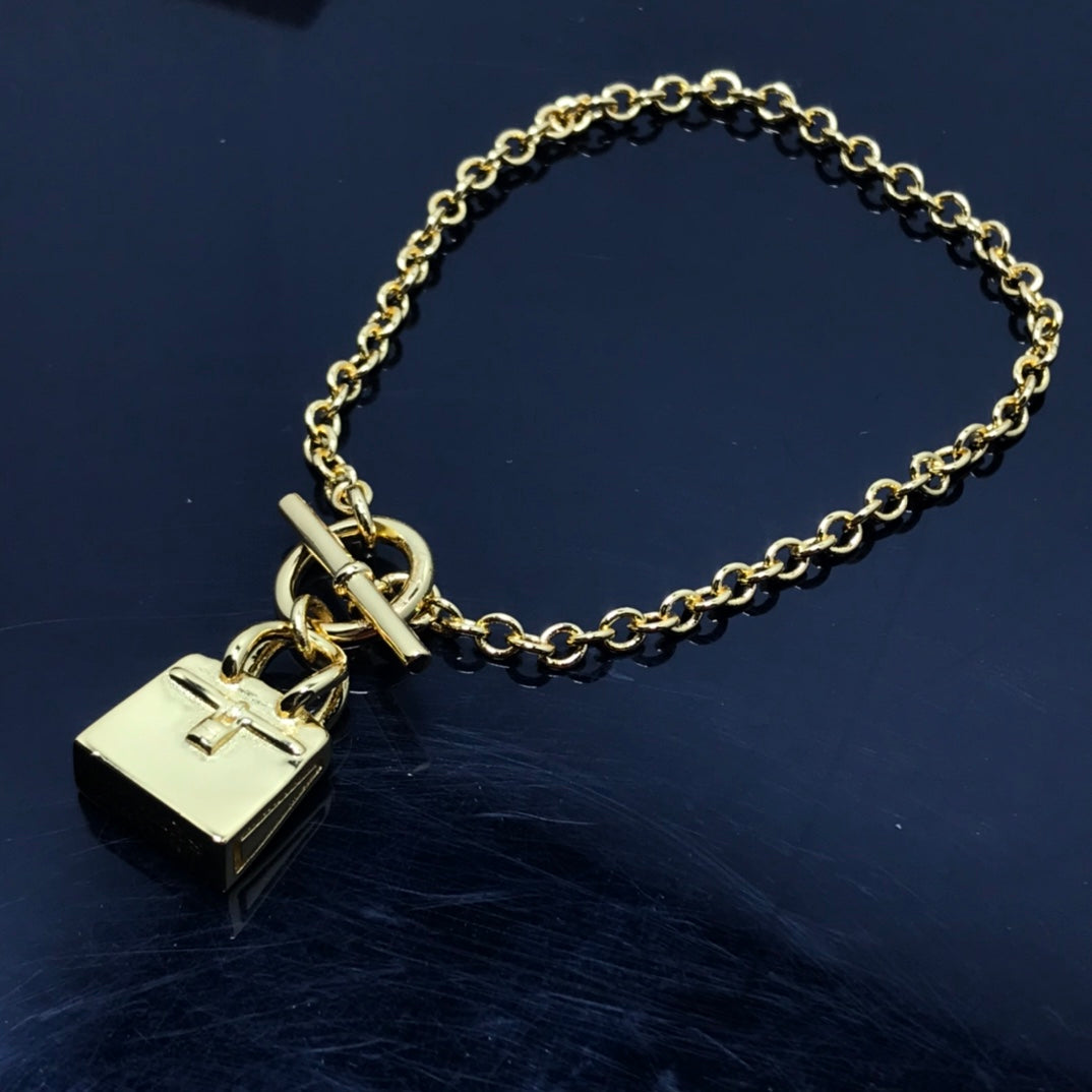 HERMES MINI BIRKIN CHAINE BRACELET