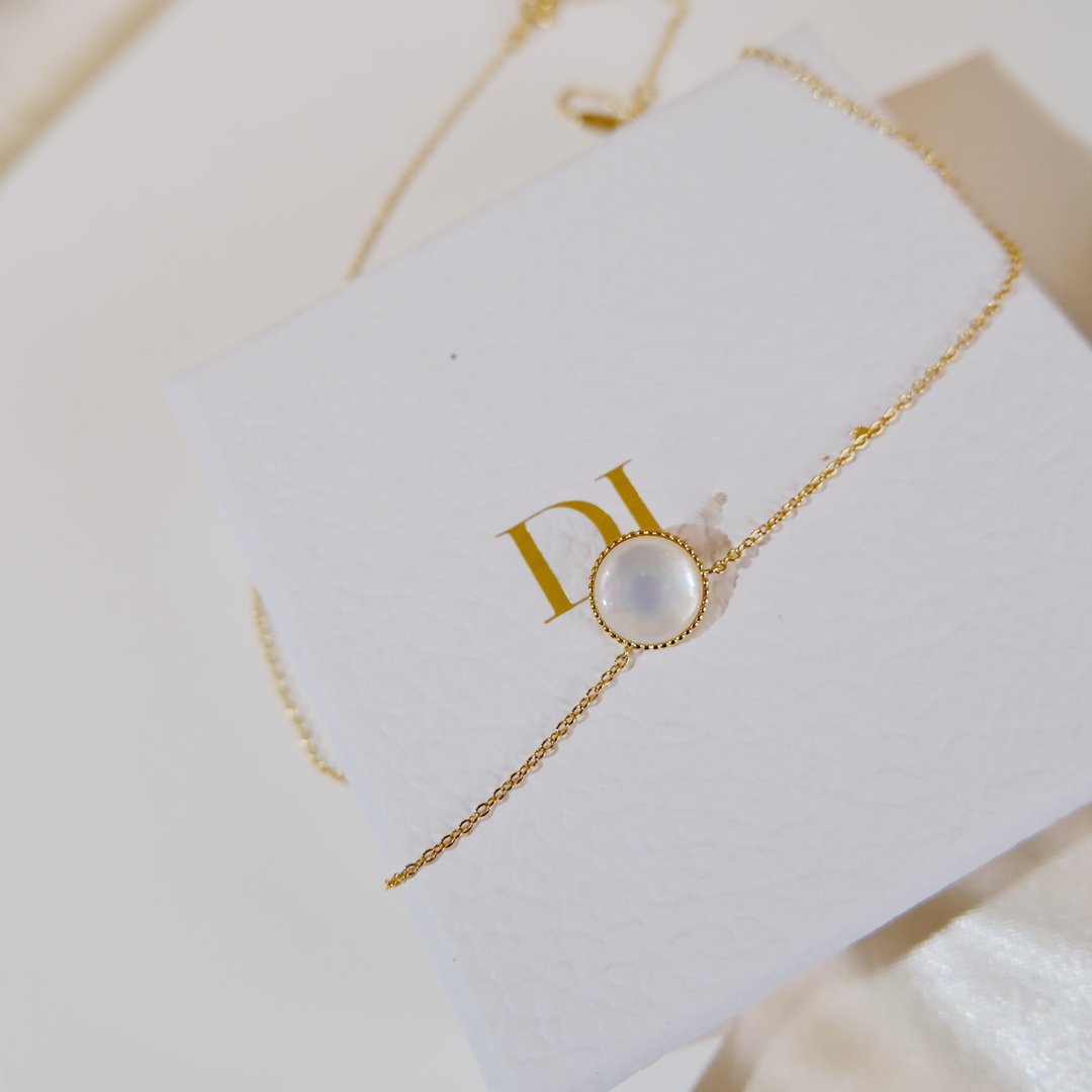 DIOR LUCKY STAR 1 DIAMOND GOLD BRACELET