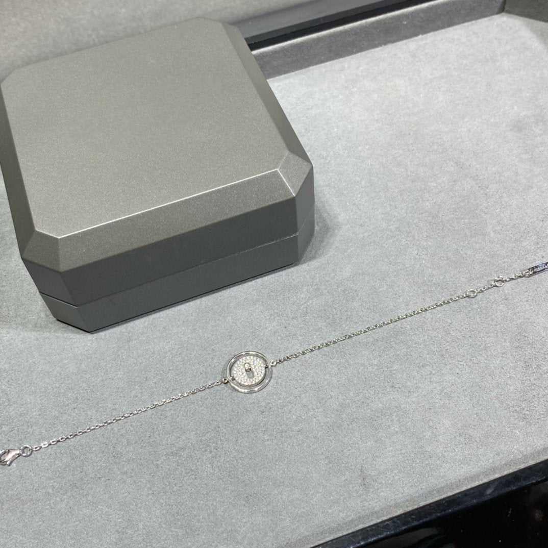 MESSIKA LUCKY MOVE DIAMOND PAVED BRACELET