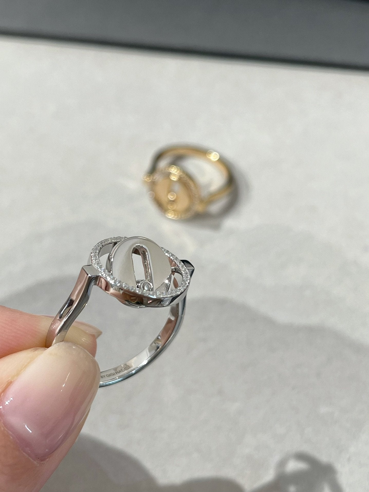 MESSIKA LUCKY MOVE DIAMOND RING