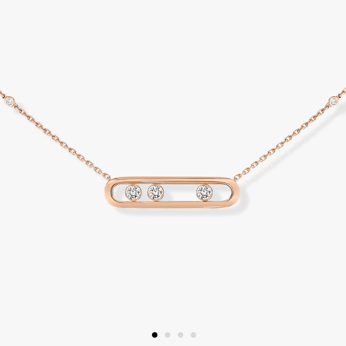 MESSIKA MOVE 3 DIAMOND NECKLACE