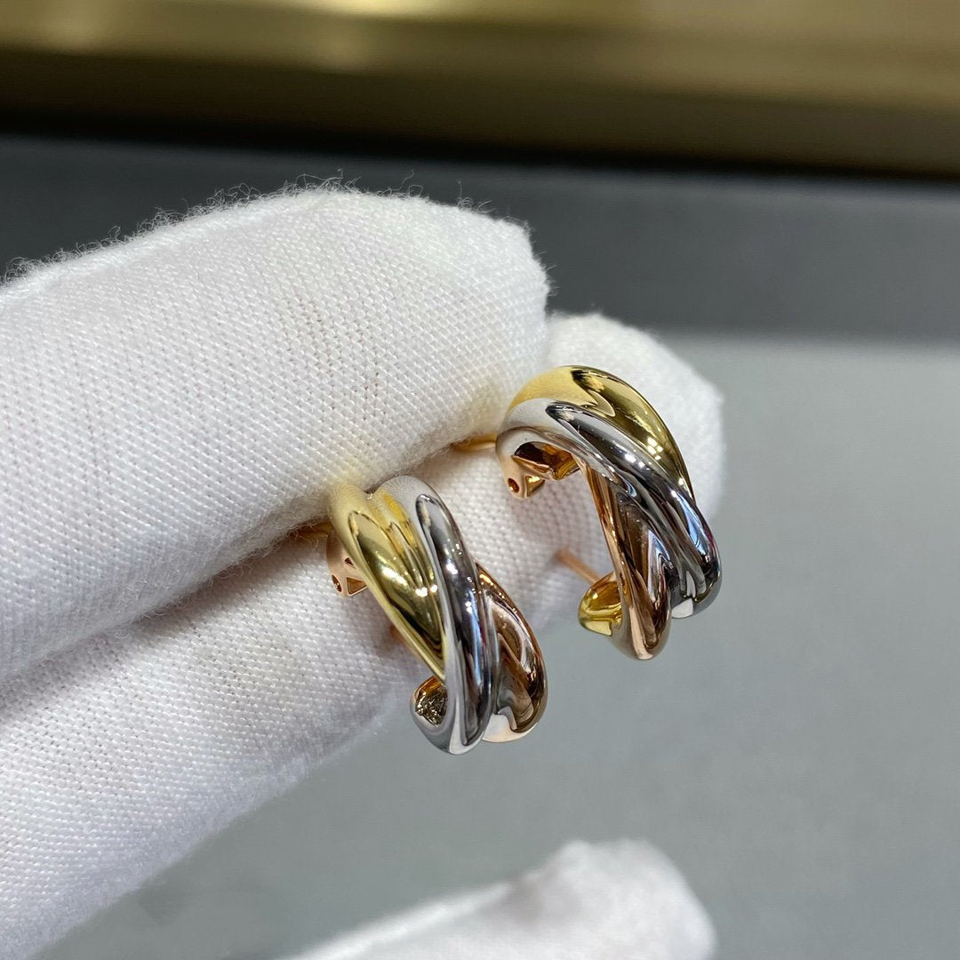 HERMES TRINITY EARRINGS