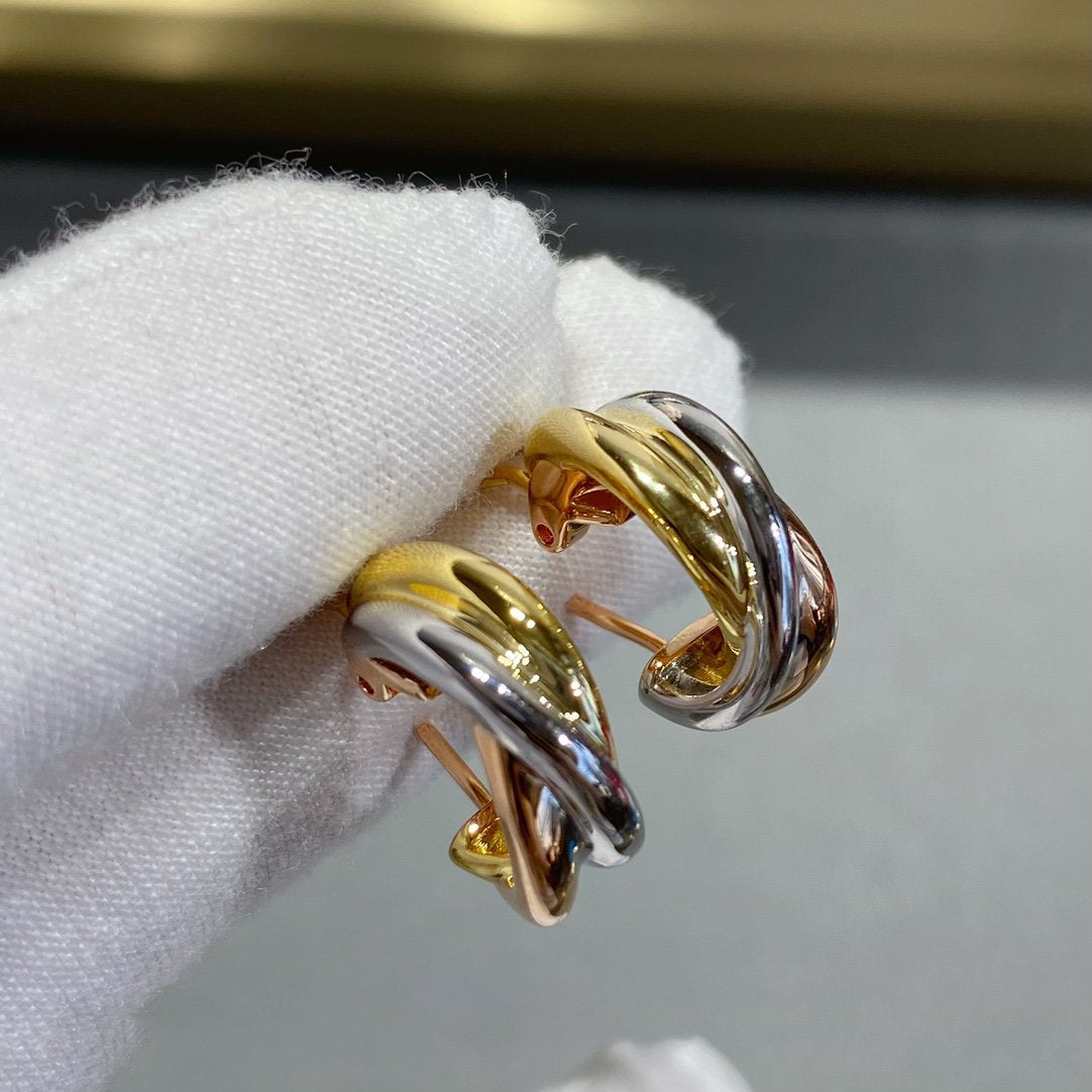 HERMES TRINITY EARRINGS