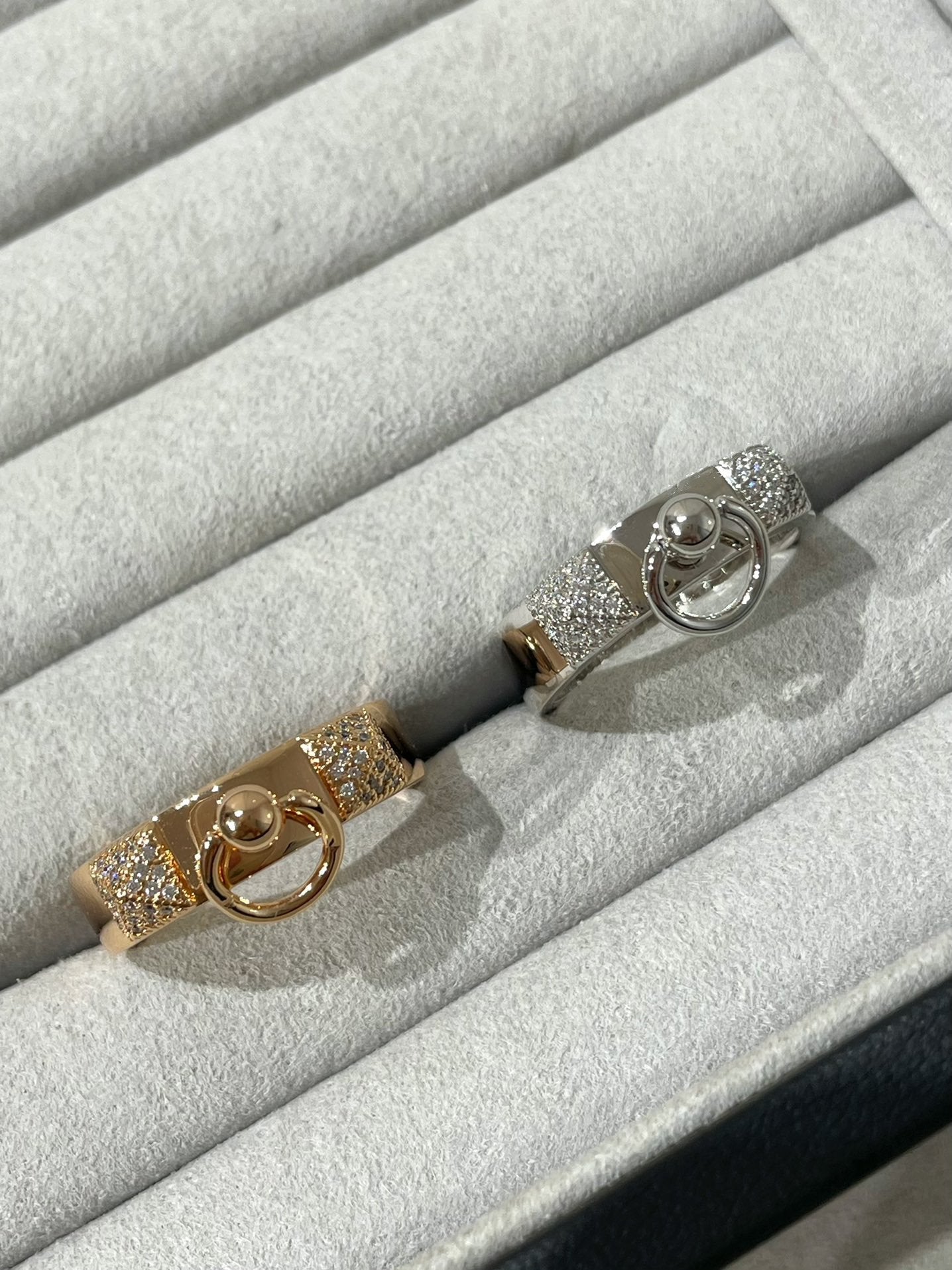 HERMES CDC DIAMOND SMALL RING