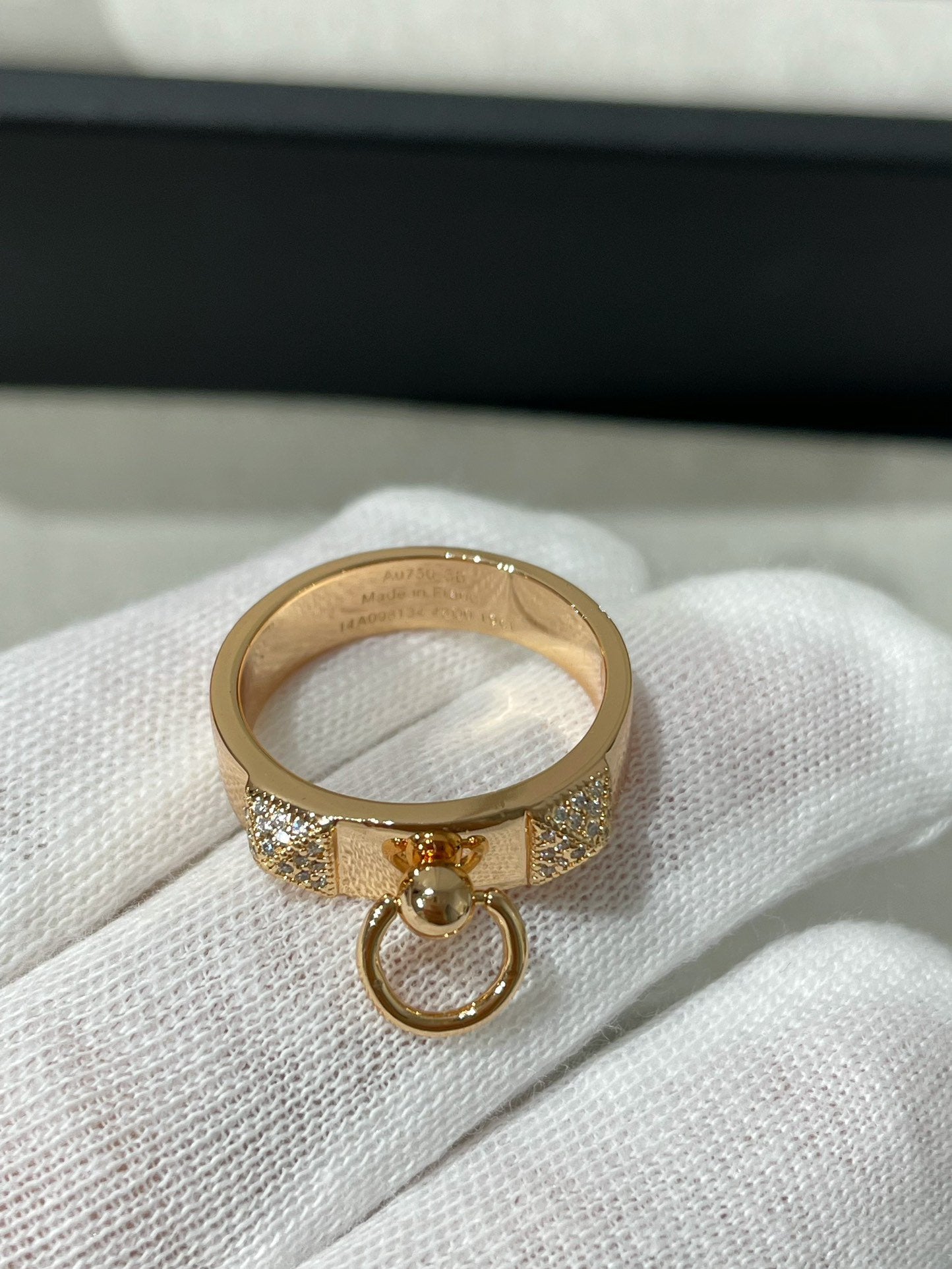 HERMES CDC DIAMOND SMALL RING