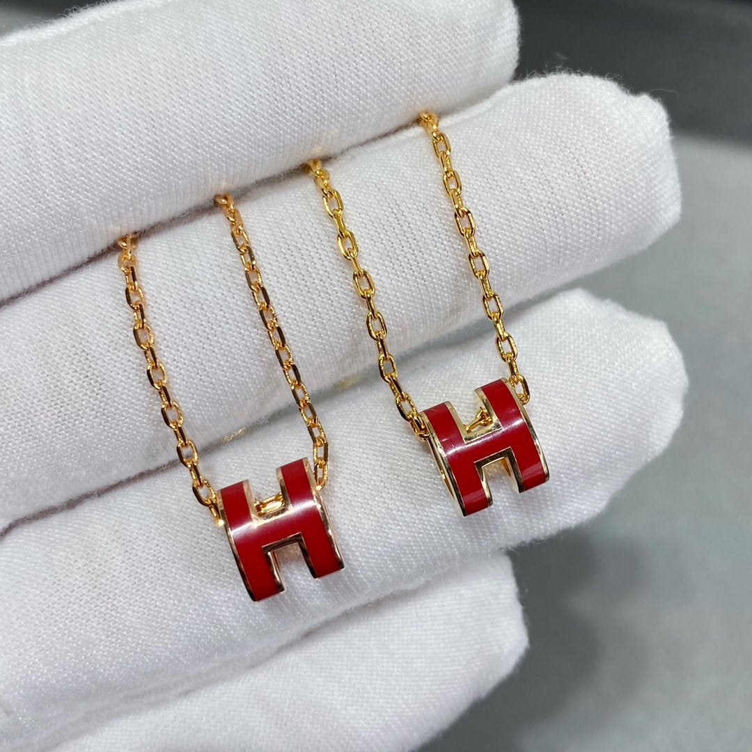 HERMES MINI POP H NECKLACE