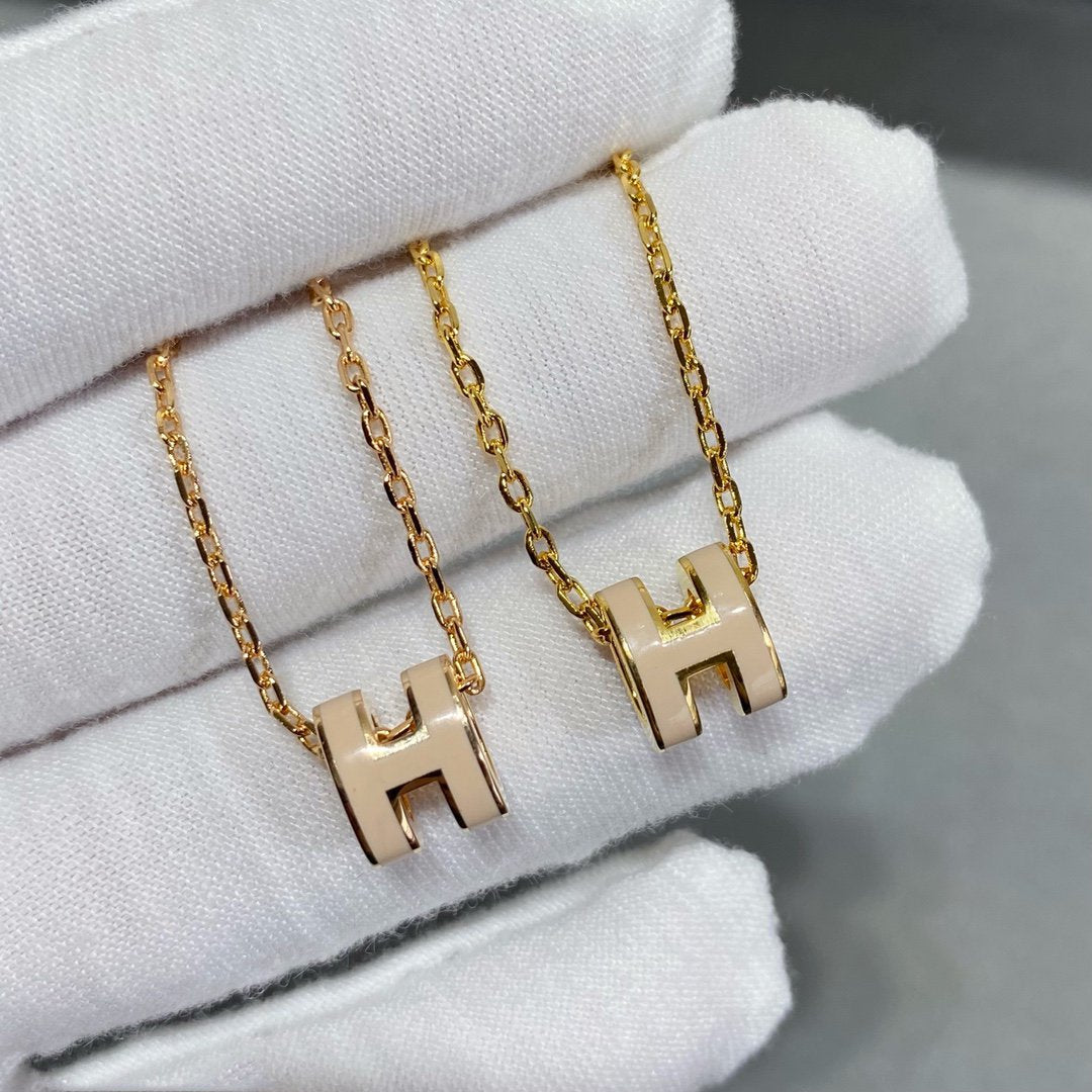 HERMES MINI POP H NECKLACE