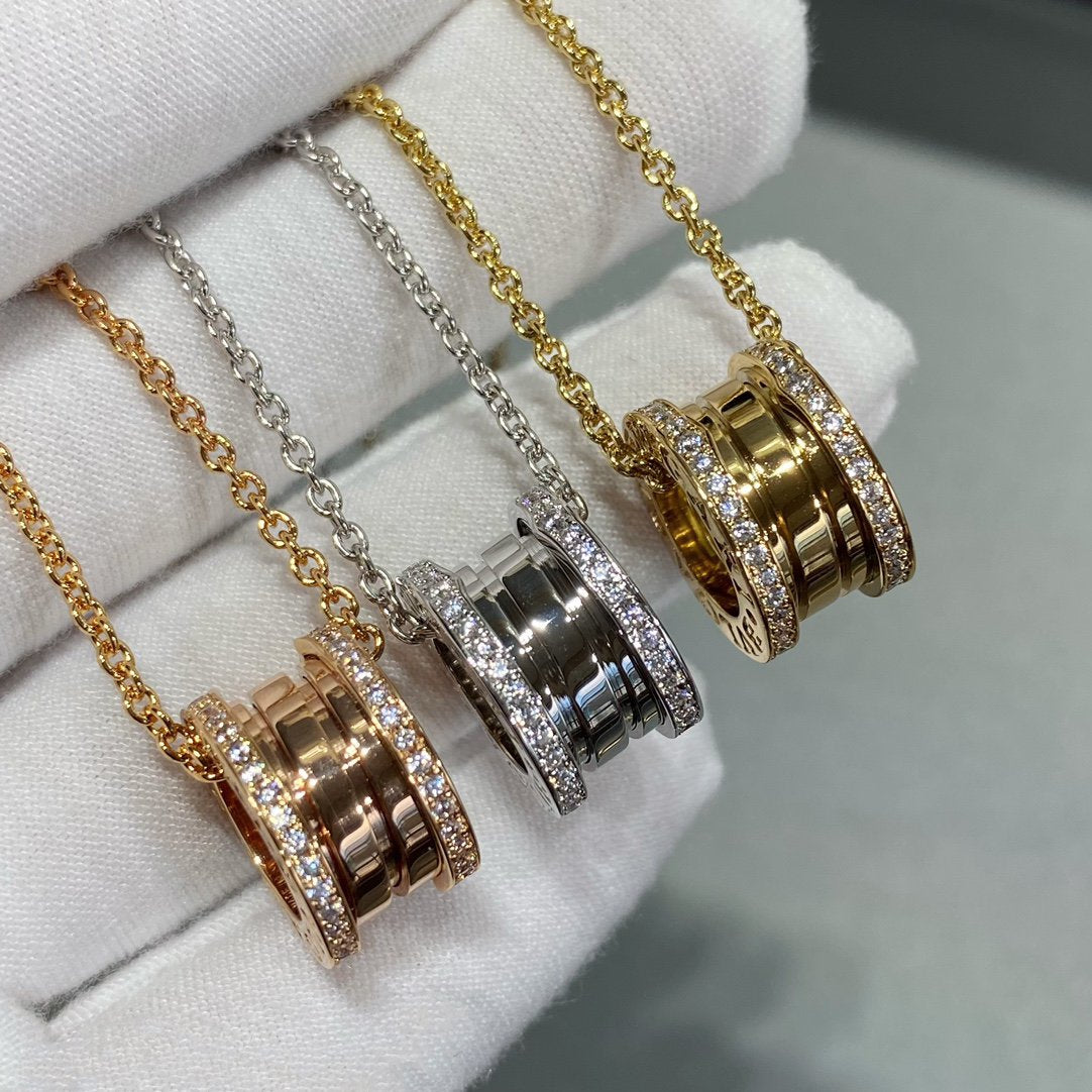 BVLGARI ZERO 1 DIAMOND NECKLACE