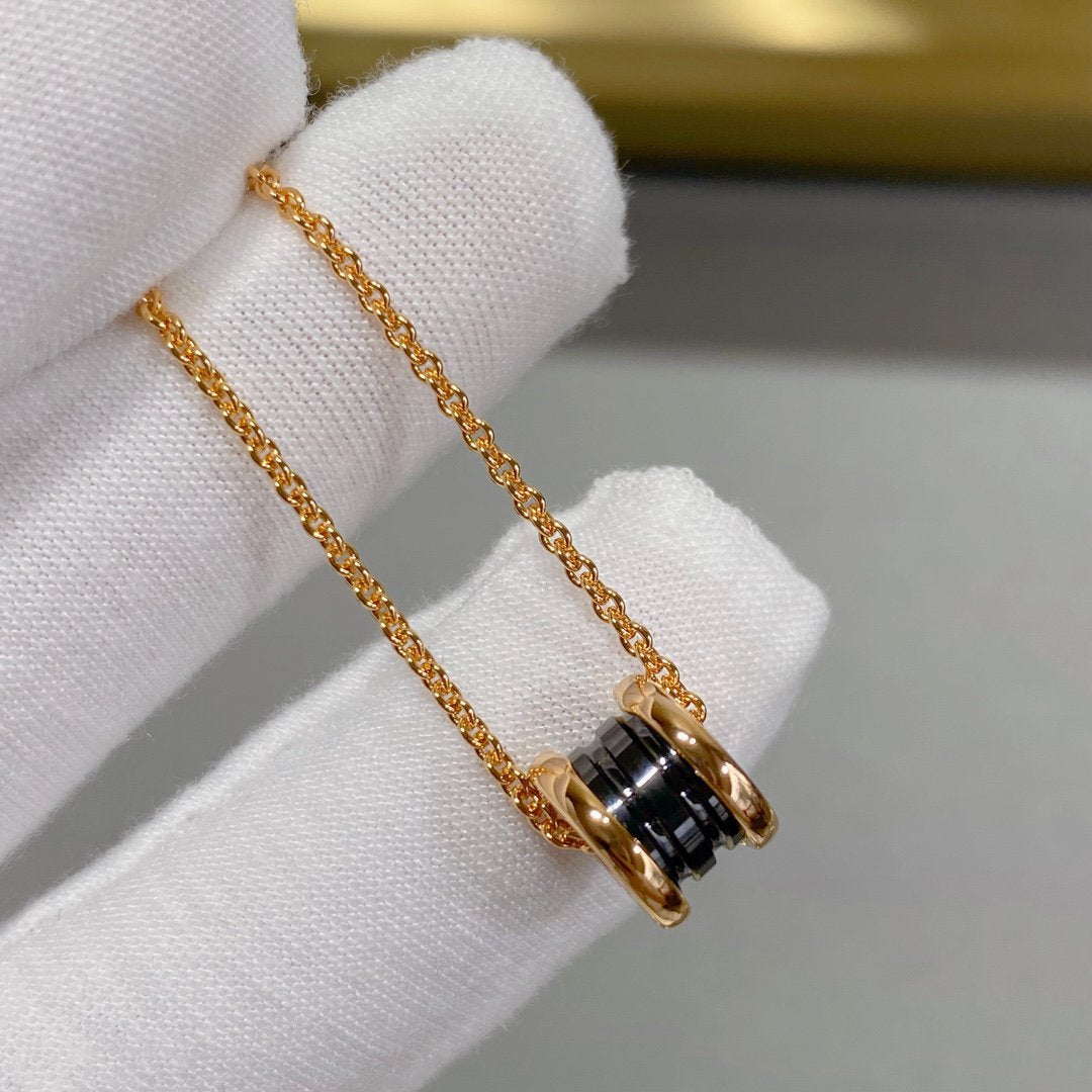 BVLGARI ZERO 1 CERAMIC MINI NECKLACE