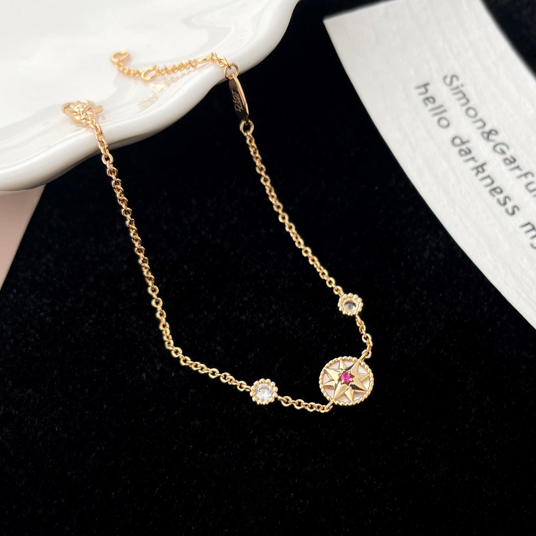DIOR LUCKY STAR 1 MOTIF 2 DIAMOND BRACELET