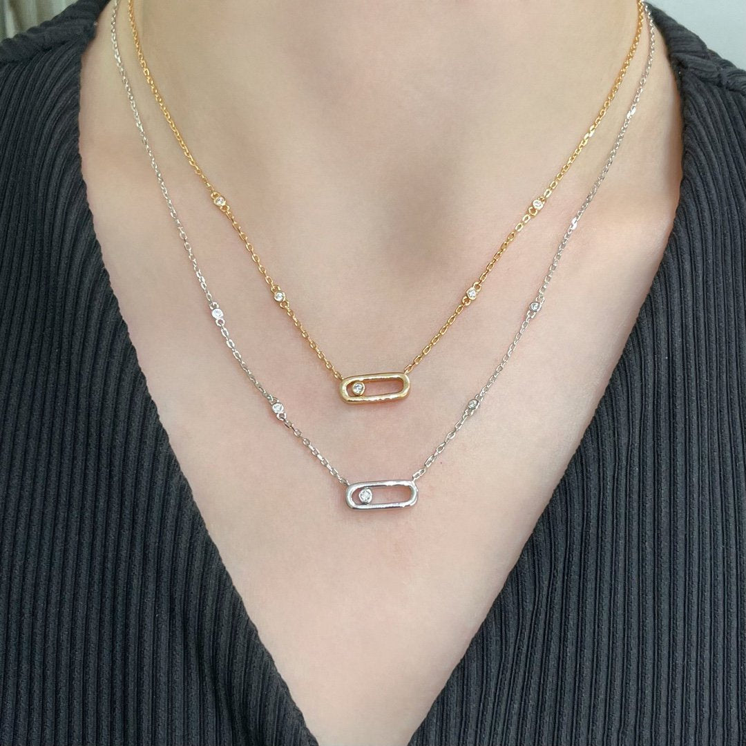 MESSIKA MOVE UNO DIAMOND NECKLACE
