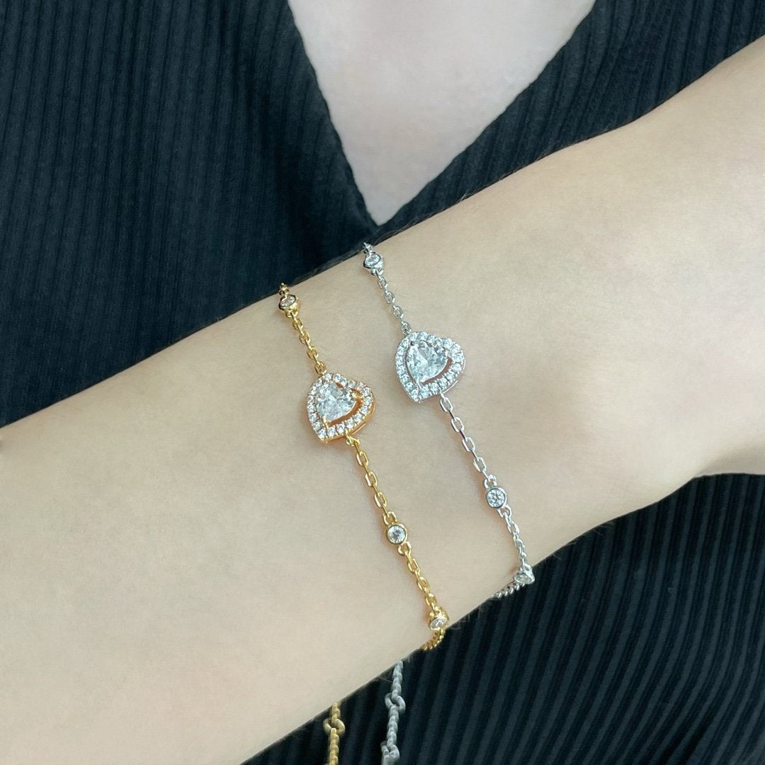 MESSIKA JOY COEUR DIAMOND BRACELET