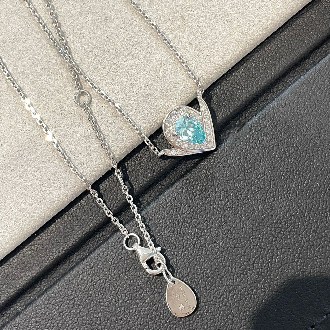 CHAUMET JOSEPHINE AGRETTE SILVER NECKLACE